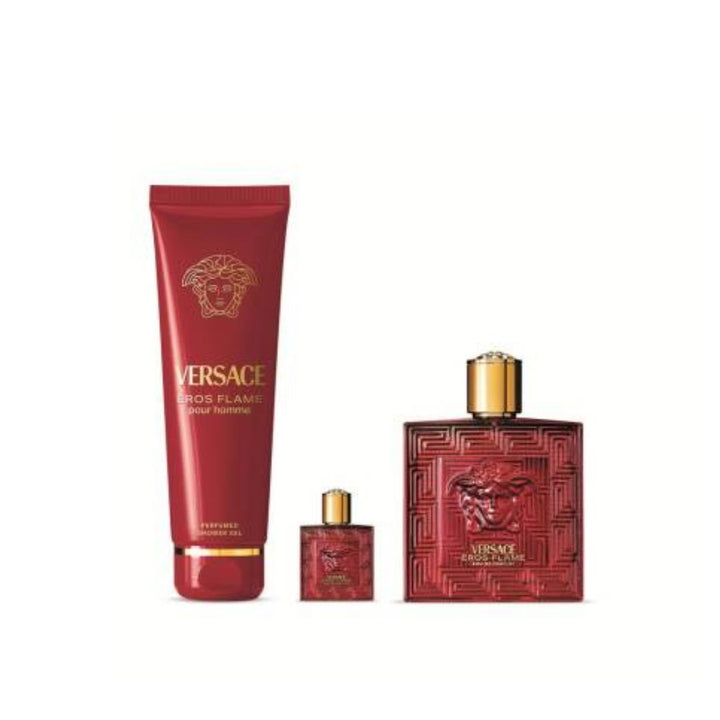 Gift Set :Versace Eros Flame EDP 100ml-LIMITED EDITION