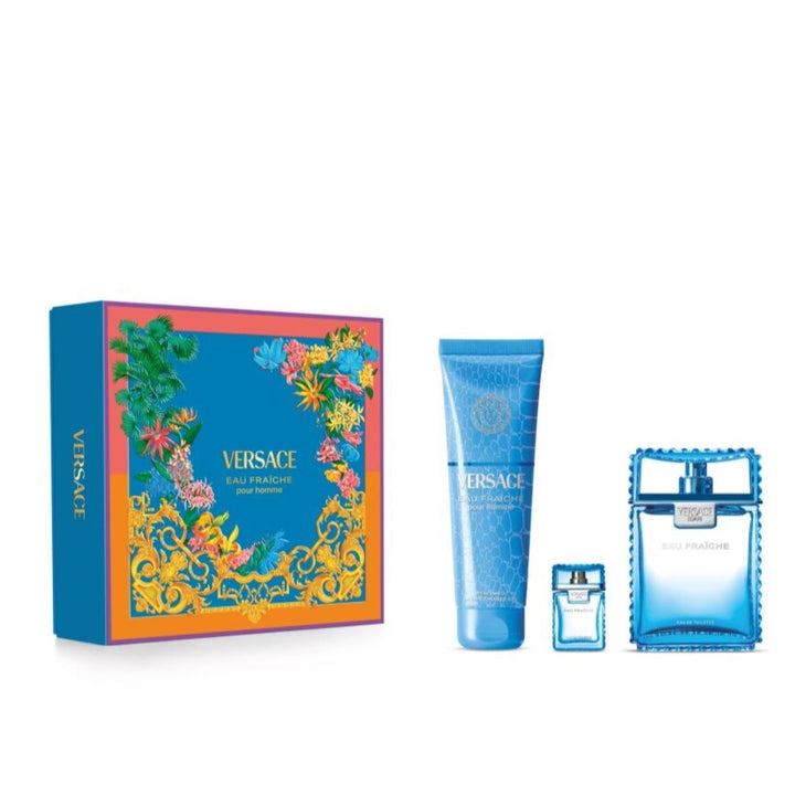 Gift Set: Versace Man Eau Fraiche EDT 100ml-LIMITED EDITION