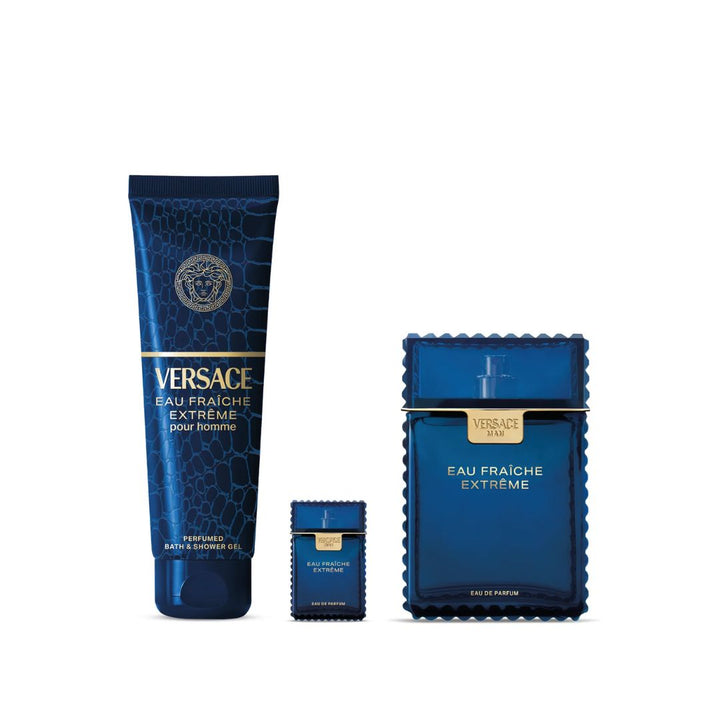 Gift Set : Vesace Man Fraîche Extrême EDP 100ml-LIMITED EDITION