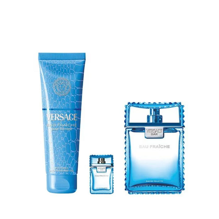 Gift Set: Versace Man Eau Fraiche EDT 100ml-LIMITED EDITION