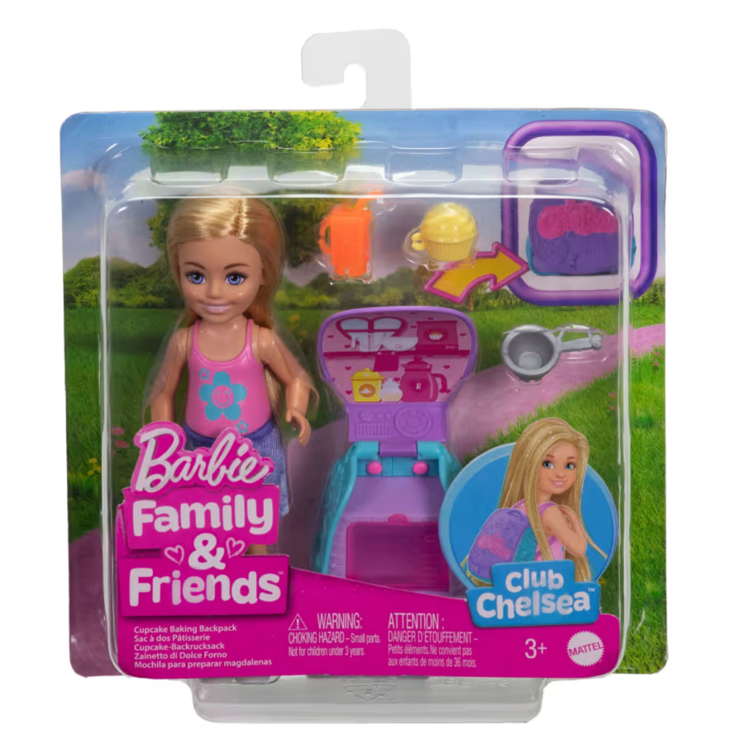 JBF46 Barbie Fam Chelsea Transforming Backpack