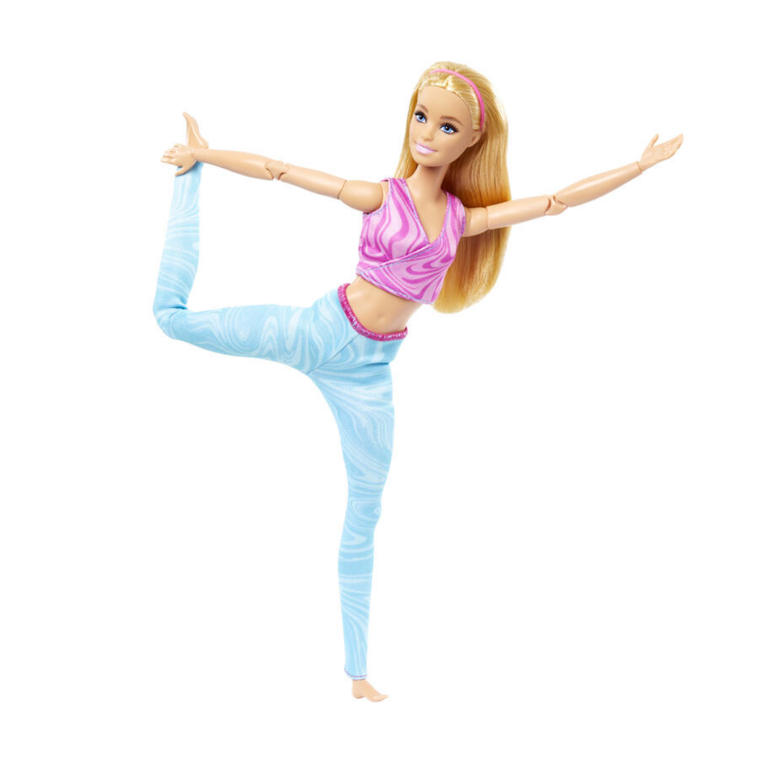 HRH27 Barbie Fab Wellness Made 2 Move Doll O/S (Caucasian)