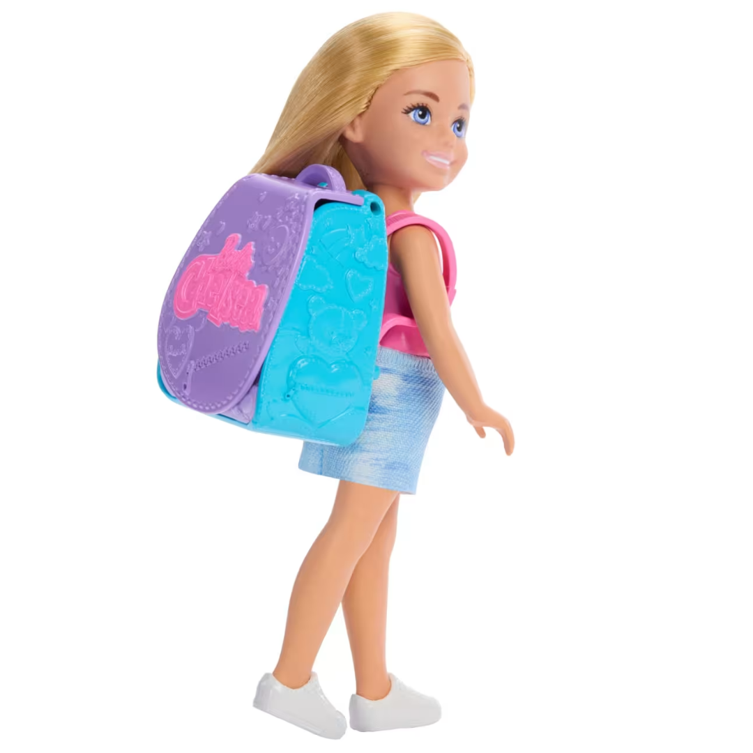JBF46 Barbie Fam Chelsea Transforming Backpack