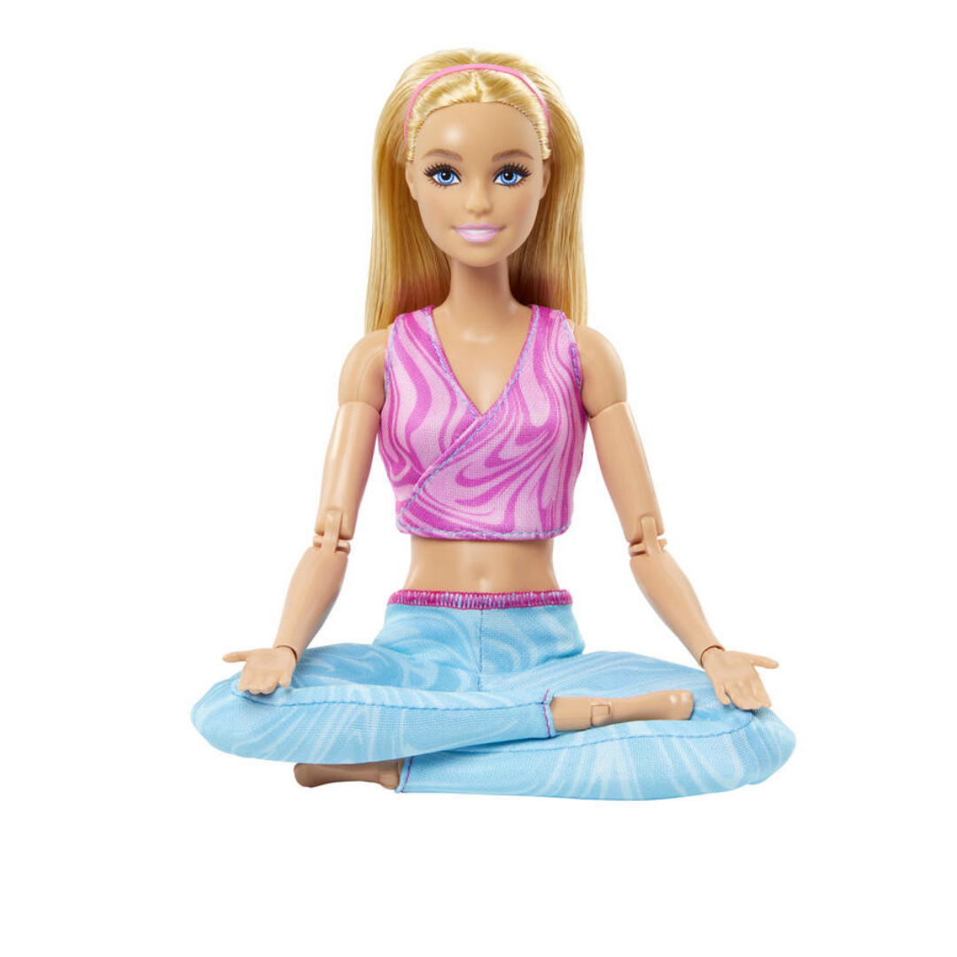 HRH27 Barbie Fab Wellness Made 2 Move Doll O/S (Caucasian)