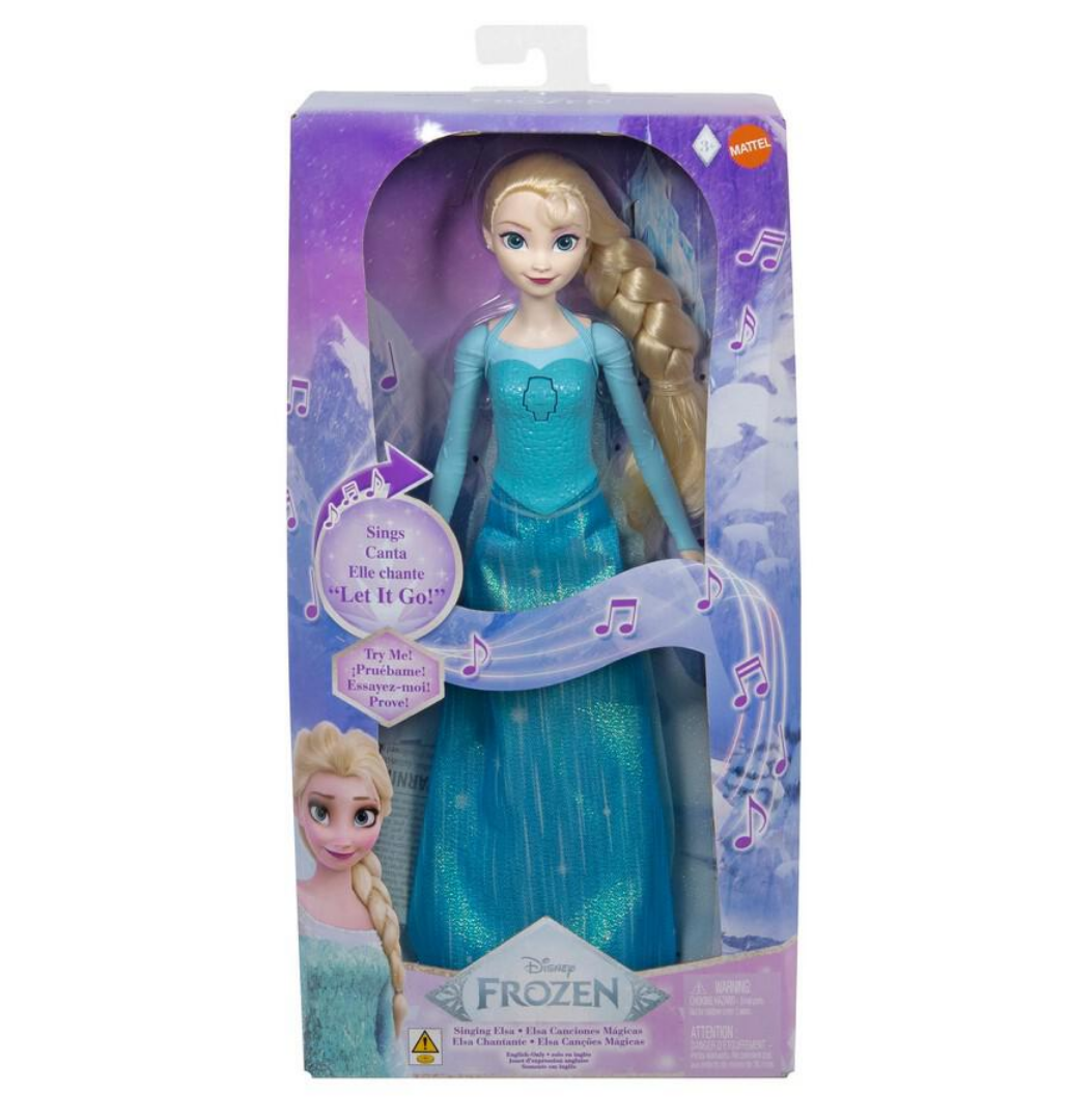 JFH84 Disney Frozen Singing Doll - Elsa