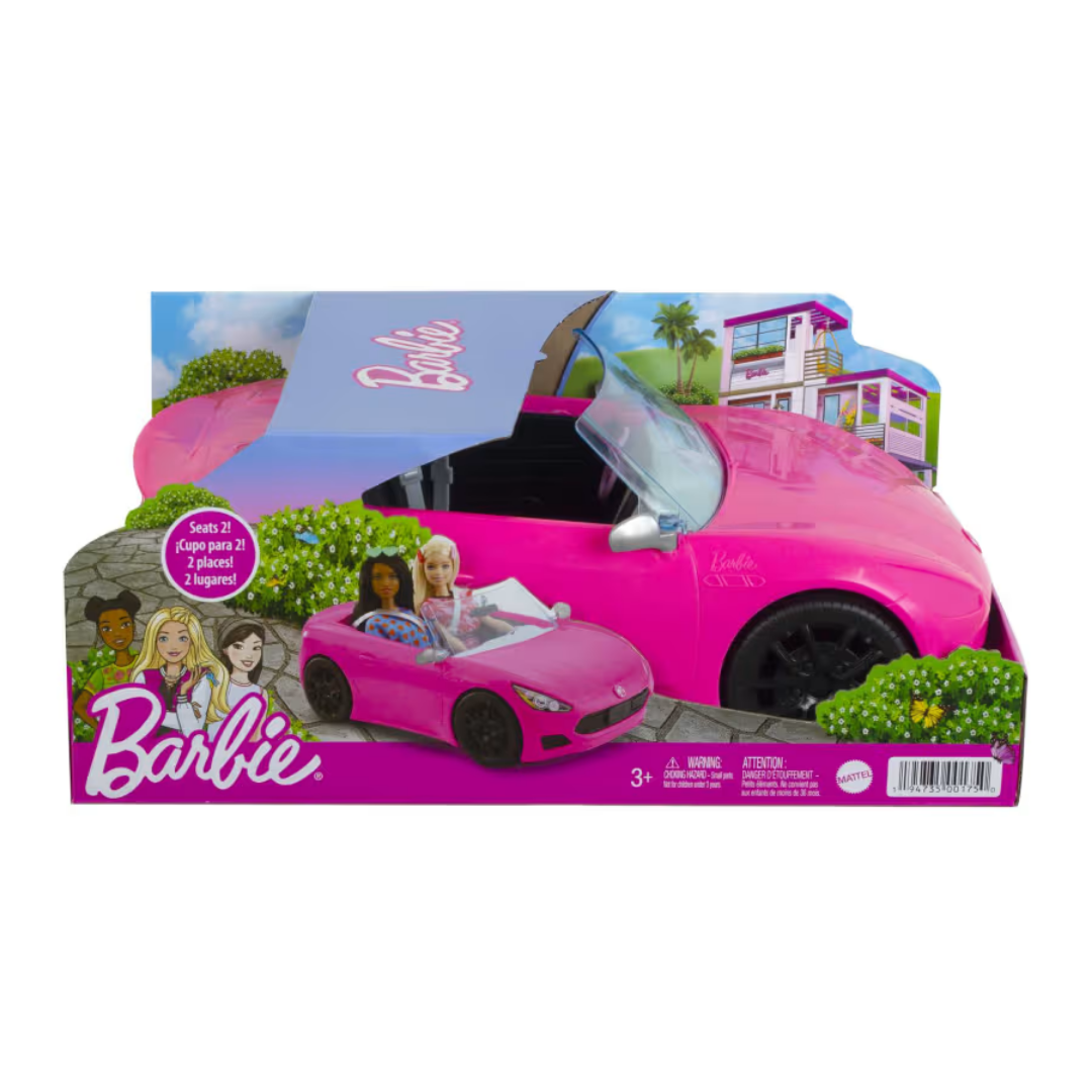 HBT92 Barbie Pink Convertible Vehicle