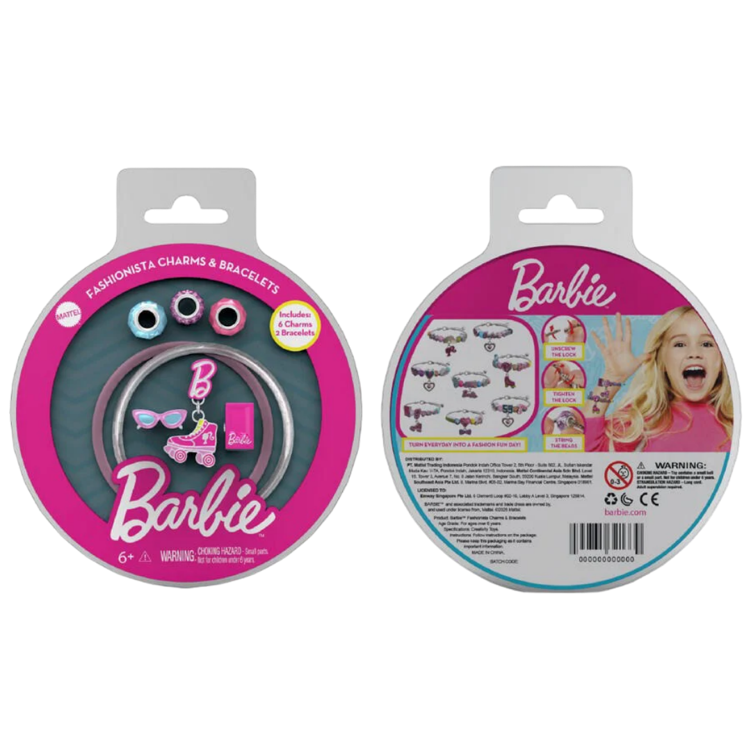 JML59 Barbie Cp Bracelet & Charms