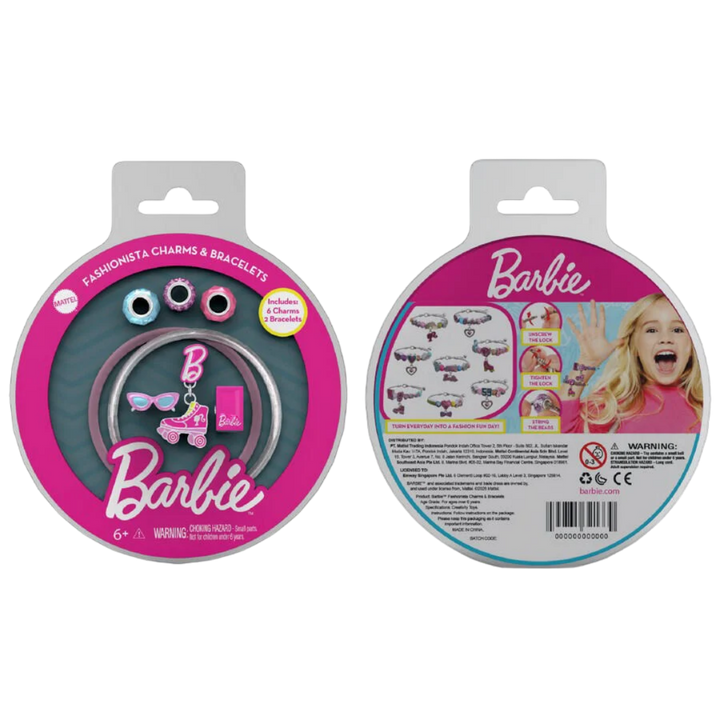 JML59 Barbie Cp Bracelet & Charms
