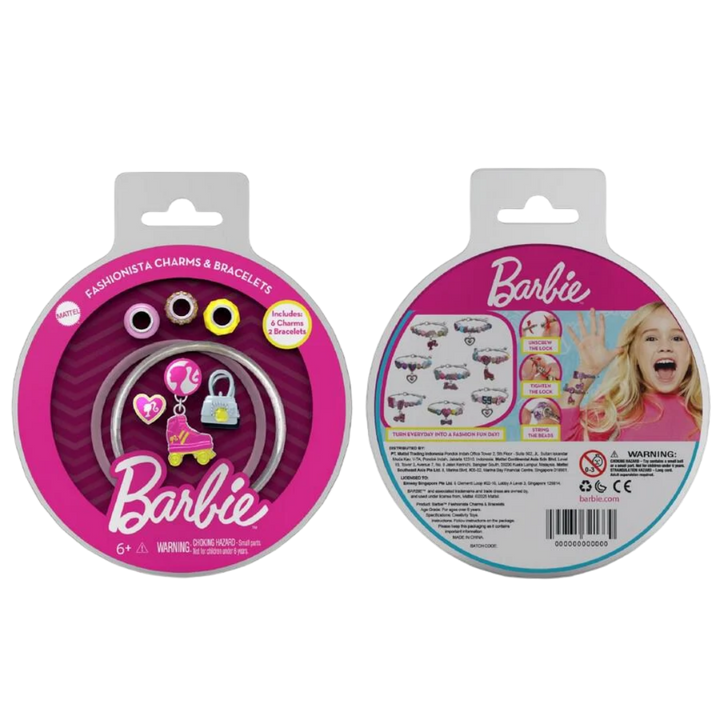 JML59 Barbie Cp Bracelet & Charms