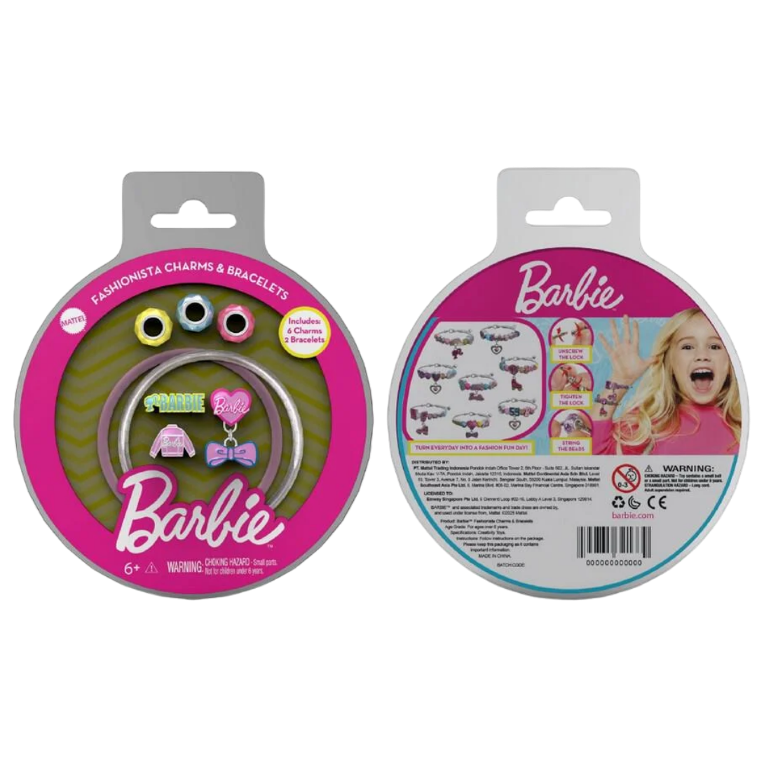 JML59 Barbie Cp Bracelet & Charms