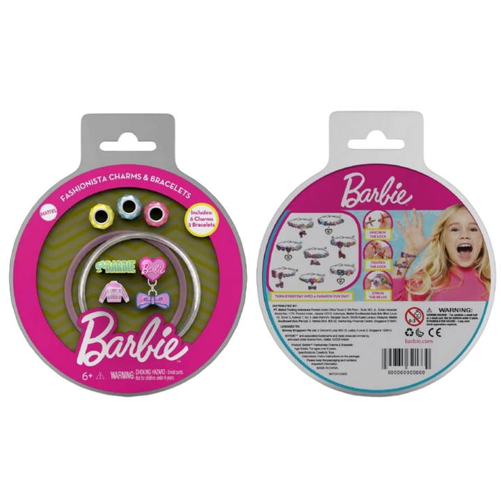 JML59 Barbie Cp Bracelet & Charms