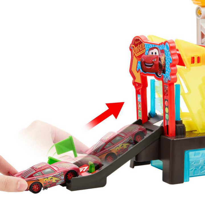 JBM70 Cars Colour Changers Lighting McQueen Car Wash