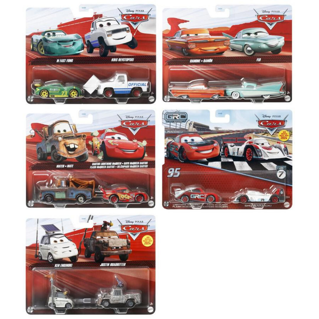 DXV99 Cars Die-Cast 2Pack - Assorted