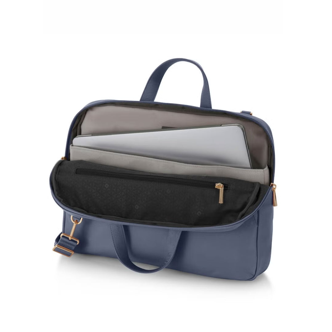 SAMSONITE Valerie Laptop Bag 14.1' (Vint.Blue) | Isetan KL Online Store