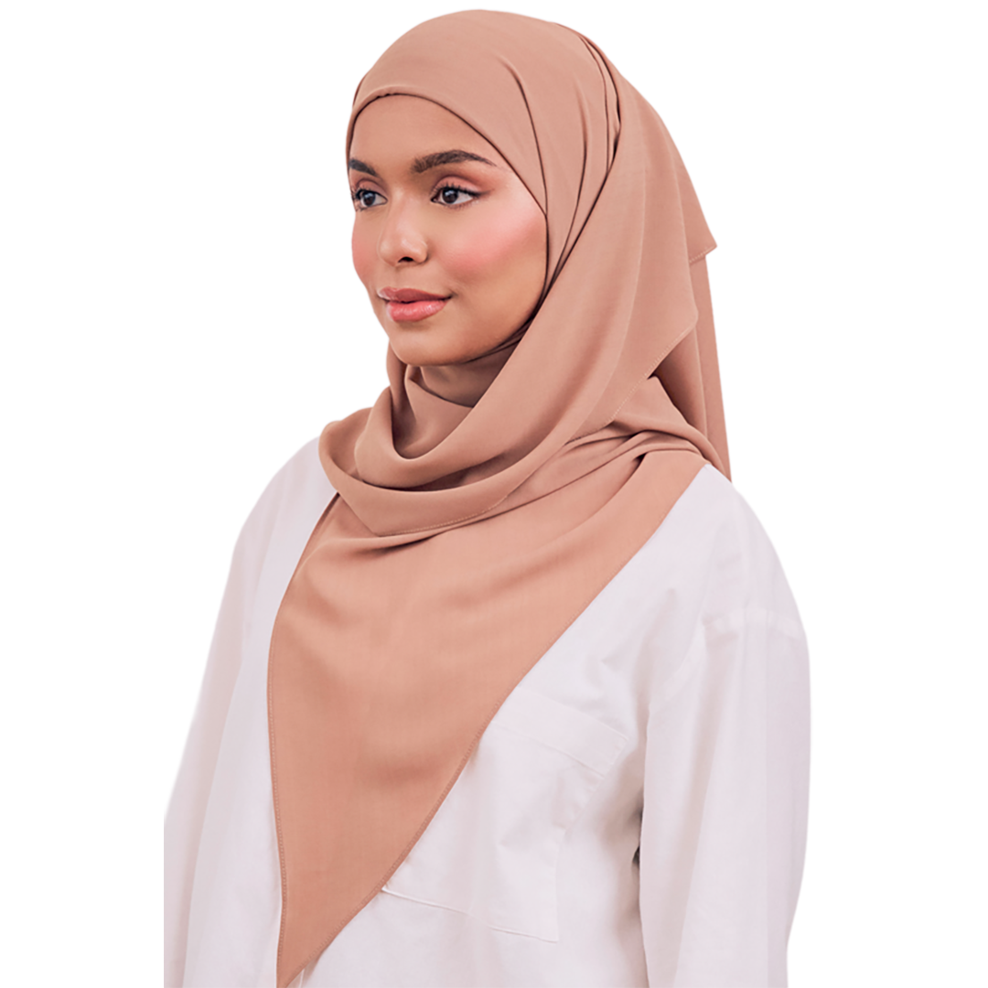 Zaria Semi Instant Crepe Chiffon Scarf