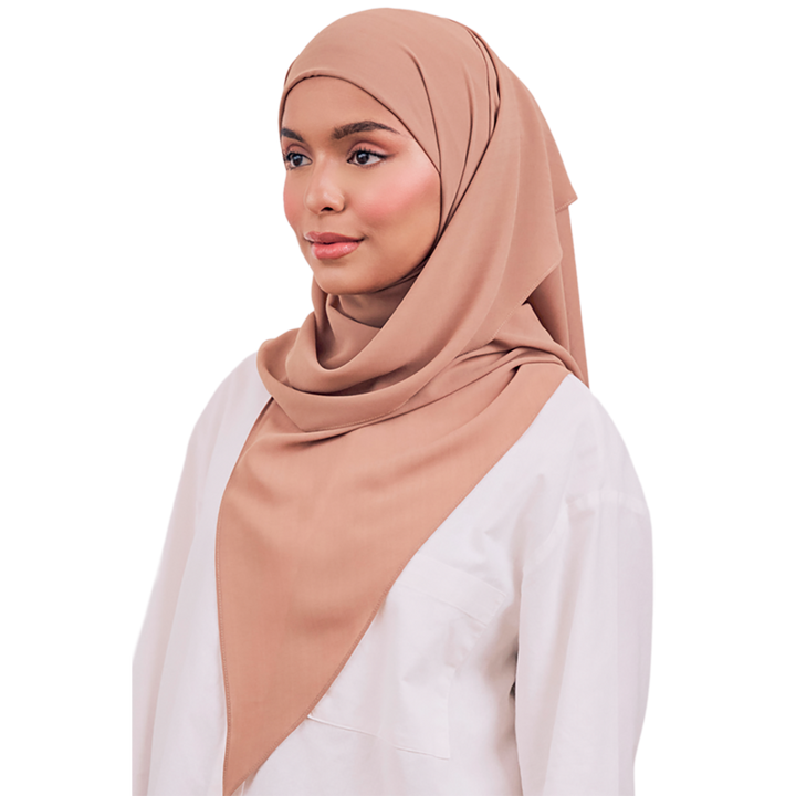 Zaria Semi Instant Crepe Chiffon Scarf