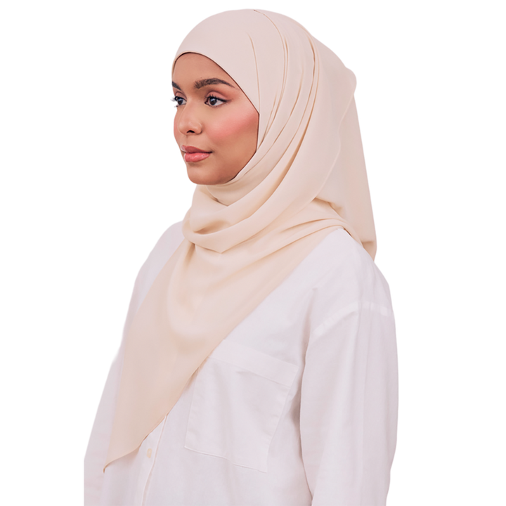 Zaria Semi Instant Crepe Chiffon Scarf