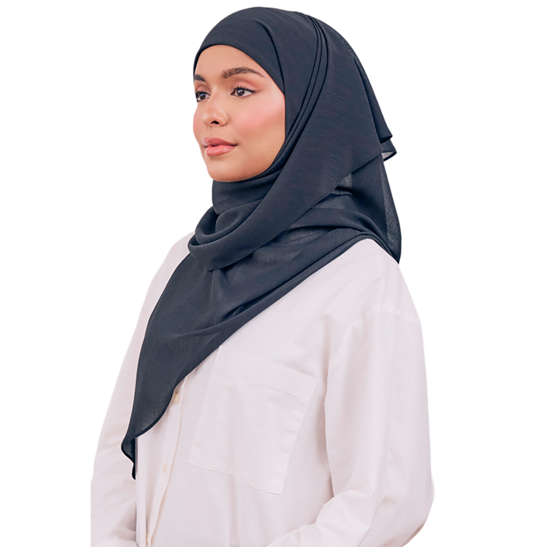 Zaria Semi Instant Crepe Chiffon Scarf