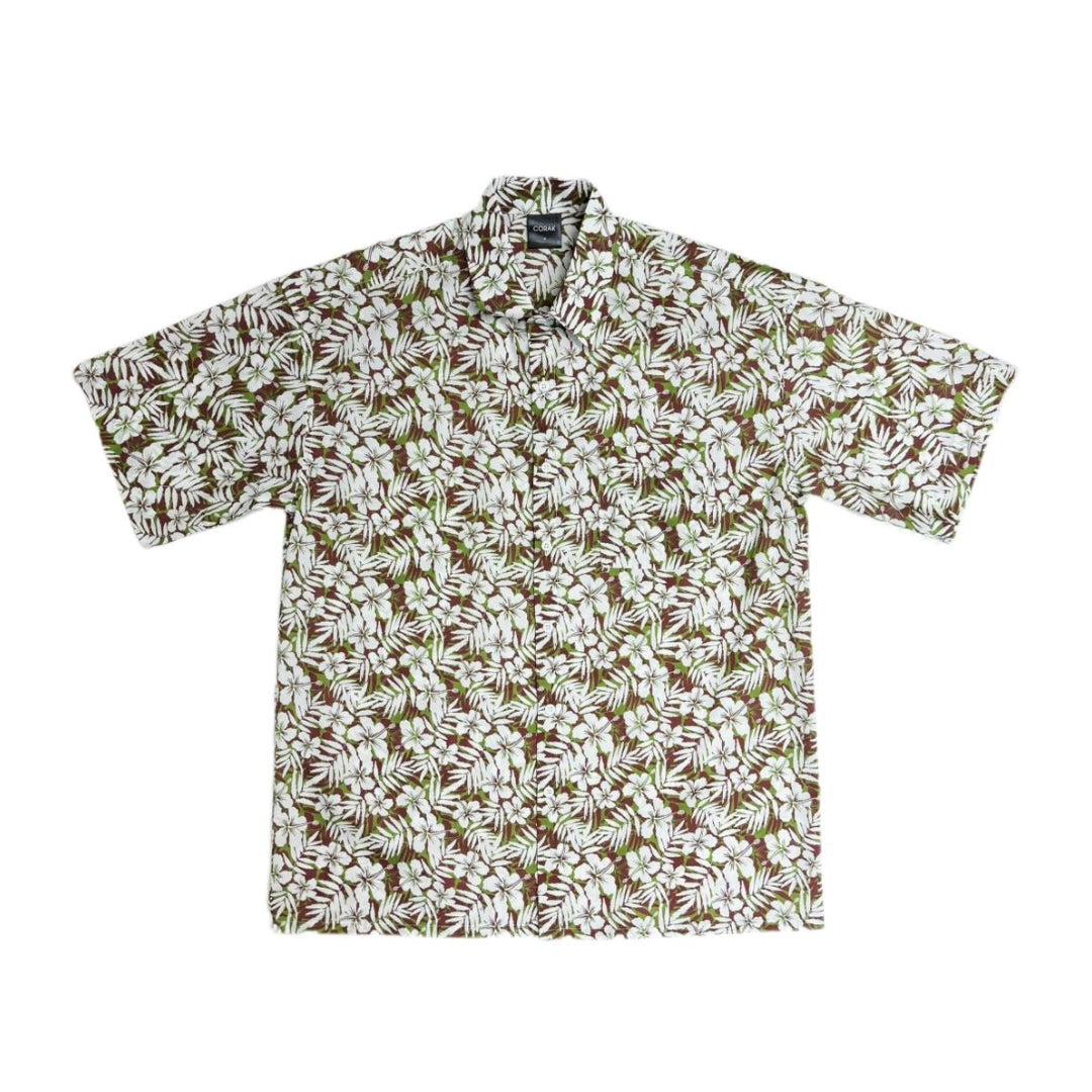 White Hibiscus Shirt