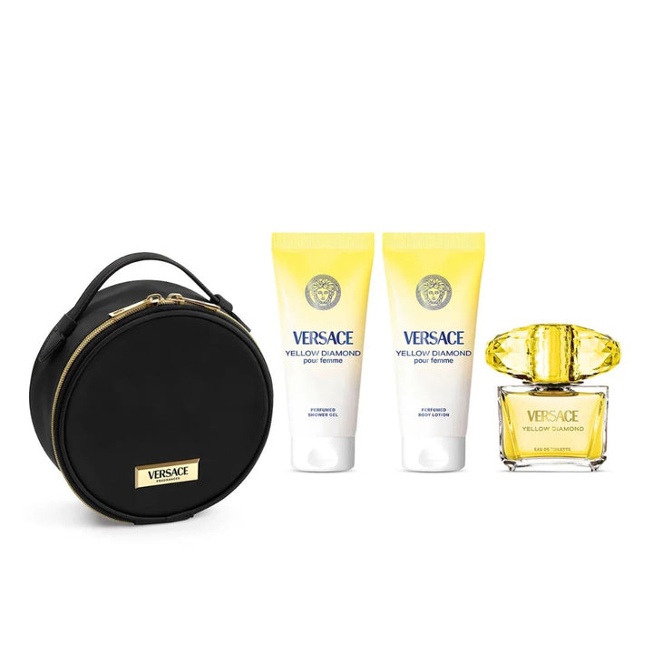 Gift Set :Versace Yellow Diamond EDT 90ml-LIMITED EDITION