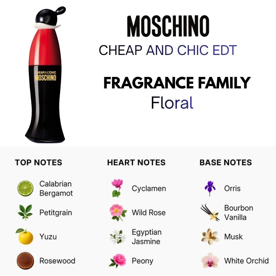 (Special Price) Moschino Cheap and Chic EDT 100ml