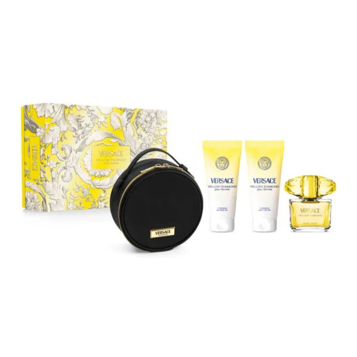 Gift Set :Versace Yellow Diamond EDT 90ml-LIMITED EDITION