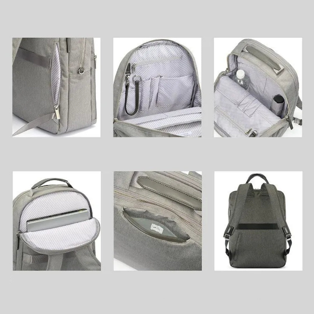 ace.Fit'em Heather Business Backpack, Round Design 16L