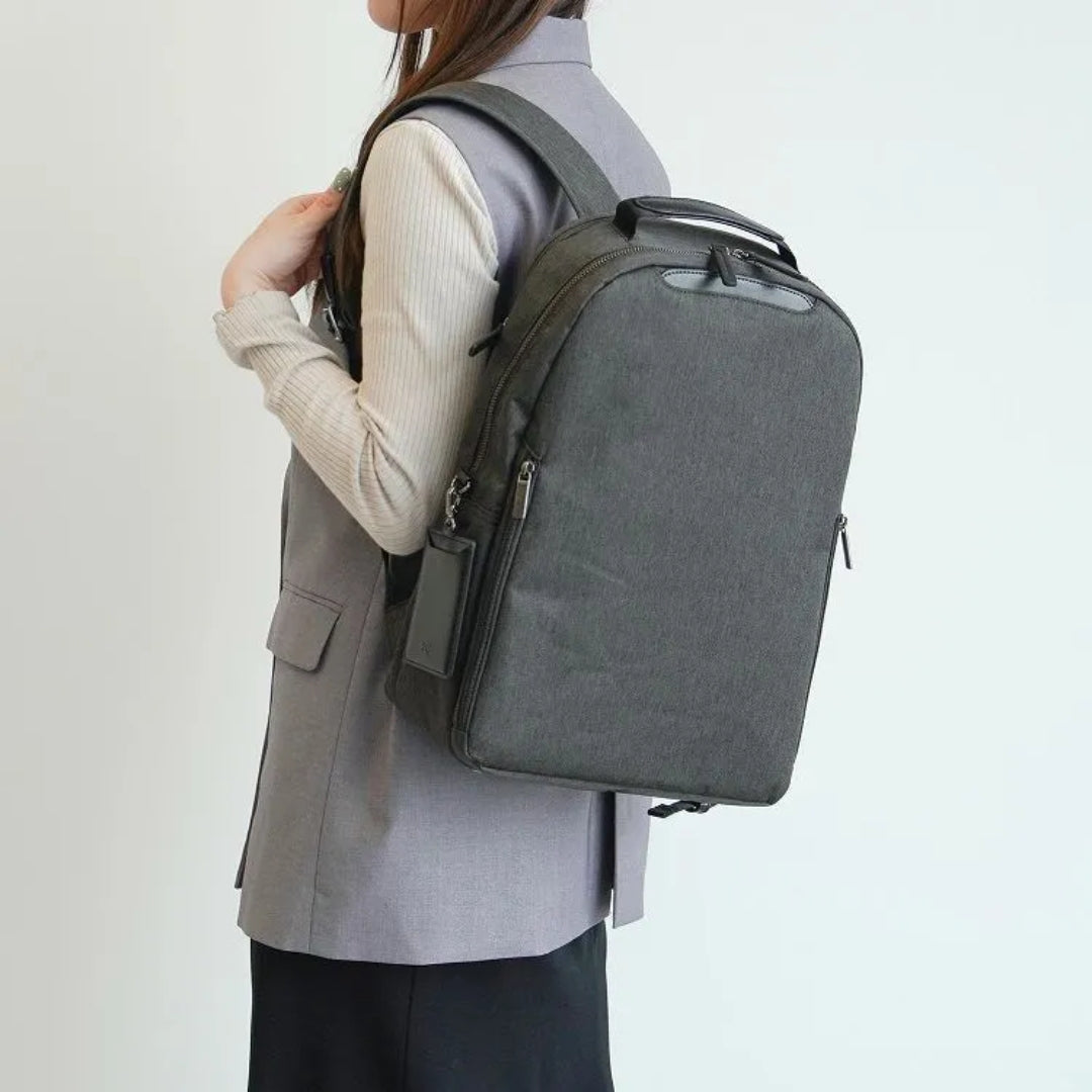 ace.Fit'em Heather Business Backpack, Round Design 16L