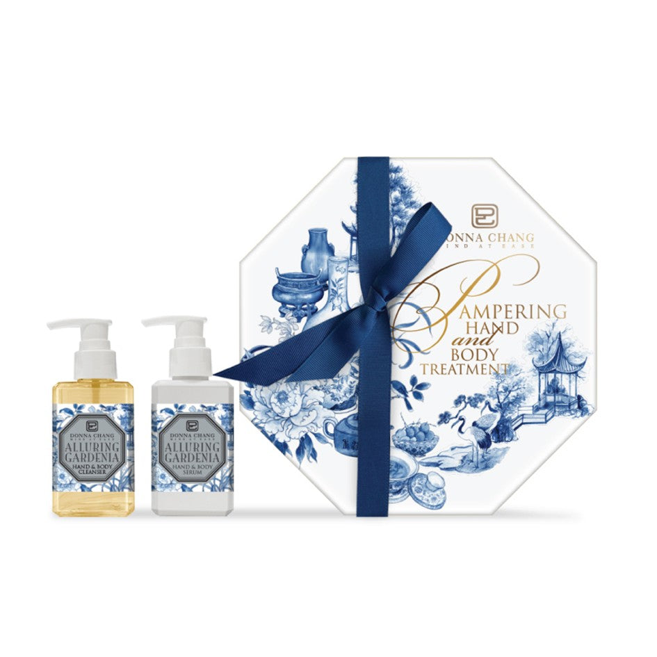 Alluring Gardenia Body Treatment Gift Set (Body Cleanser & Body Serum) 100 +100