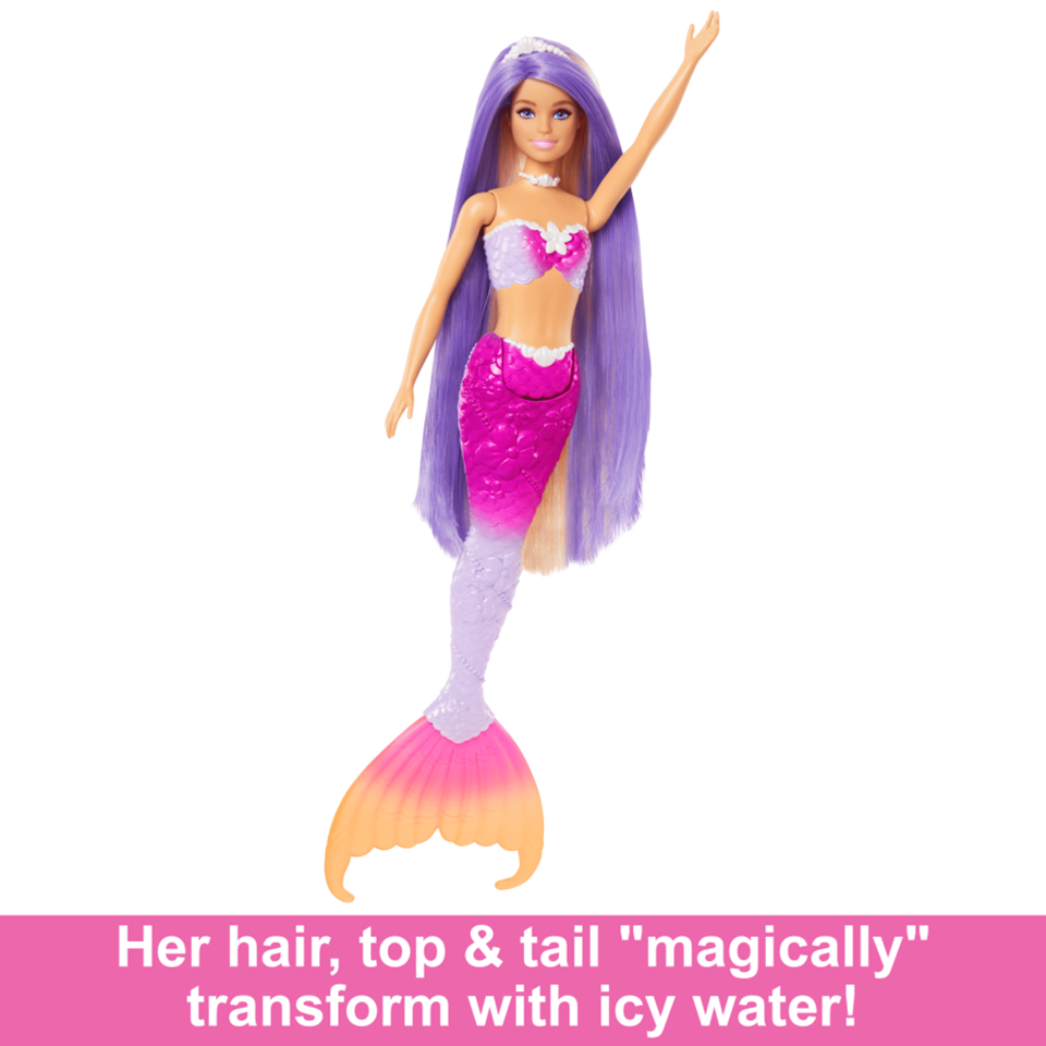 BARBIE HRP97 Barbie Fairytale New Feat Mermaid O/S (Malibu Blonde) | Isetan KL Online Store