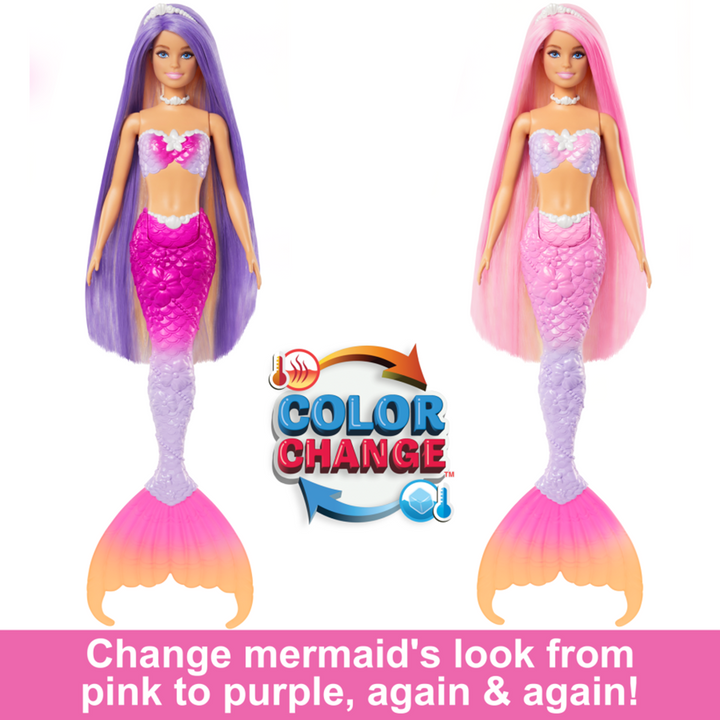 BARBIE HRP97 Barbie Fairytale New Feat Mermaid O/S (Malibu Blonde) | Isetan KL Online Store