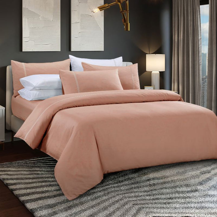 Hotel at Home Collection - Home Bowman 4pcs Fitted Sheet Set (Queen/King)