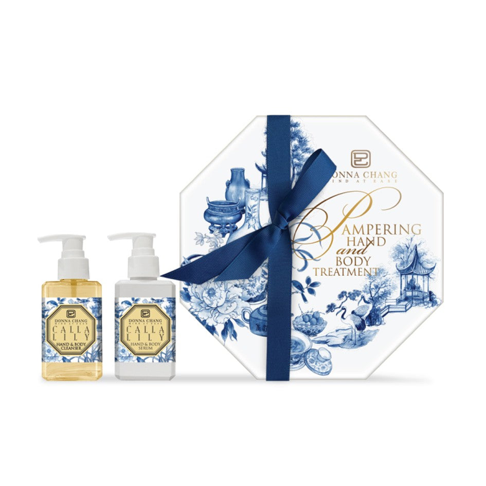 Calla lily Body Treatment Gift Set (Body Cleanser & Body Serum) 100 +100