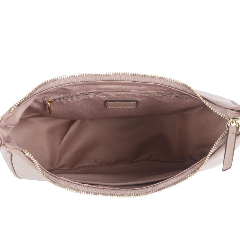 ELLE Ava Medium Hobo Bag (Smoky Purple) | Isetan KL Online Store