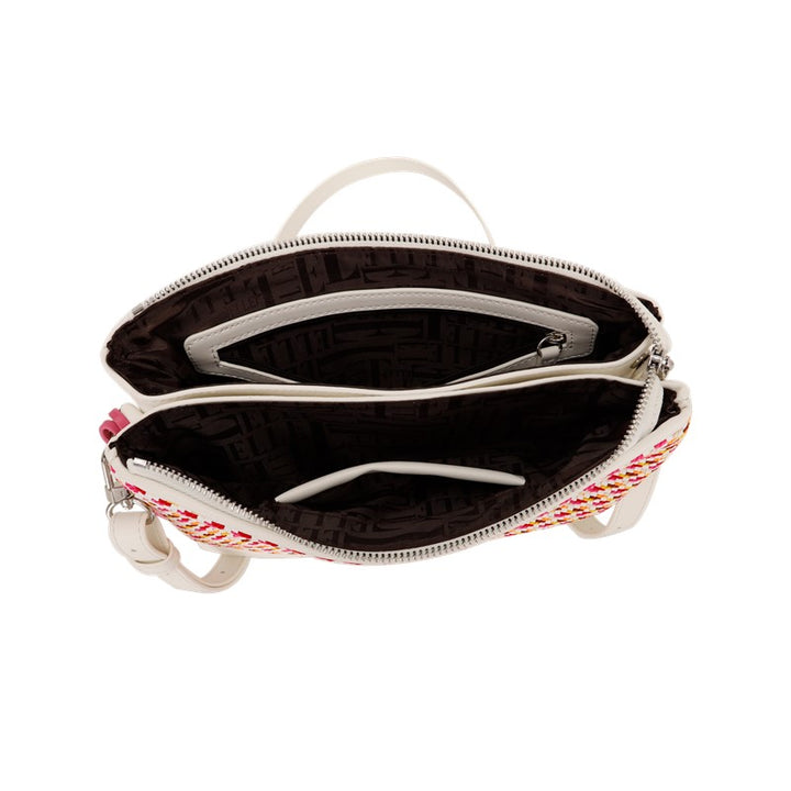 ELLE Jane Sling Bag (Black / White) | Isetan KL Online Store