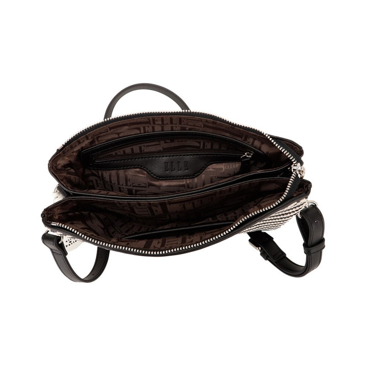 ELLE Jane Sling Bag (Black / White) | Isetan KL Online Store