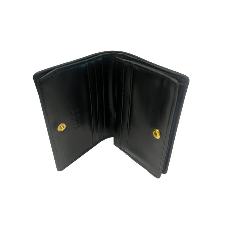 ELLE Joelle short Dual Fold Wallet (Black) | Isetan KL Online Store