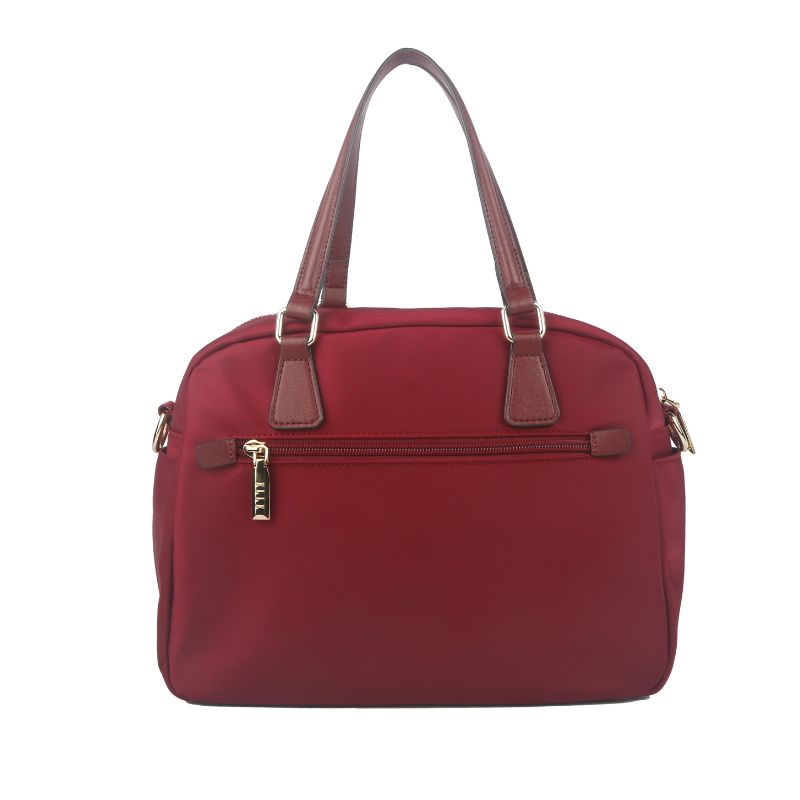 ELLE Leona Shoulder Bag (Maroon) | Isetan KL Online Store