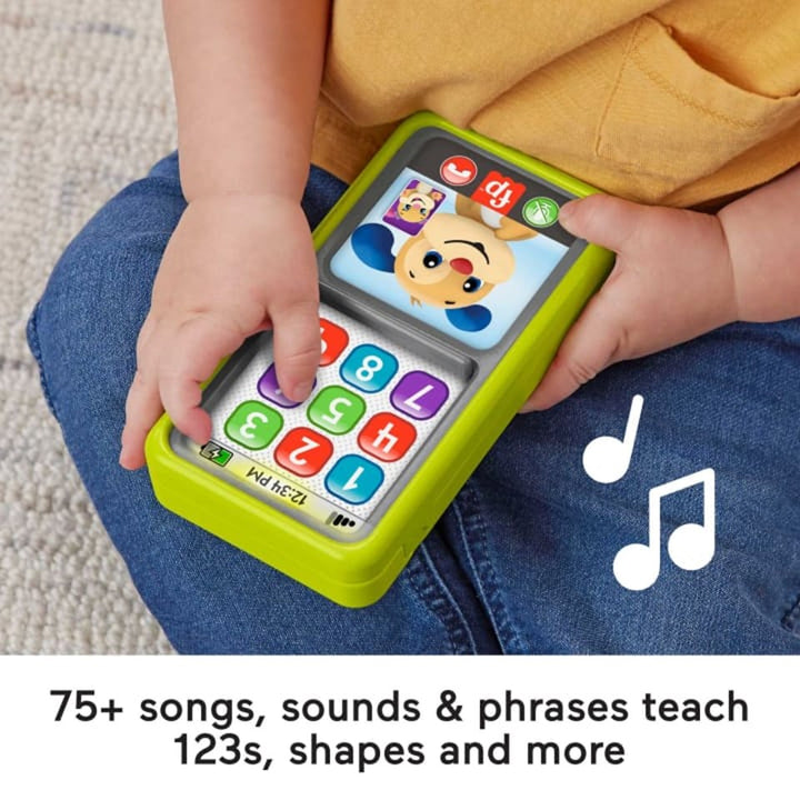 FISHER-PRICE HLY61 Laugh & Learn Press & Slides Smartphone | Isetan KL Online Store