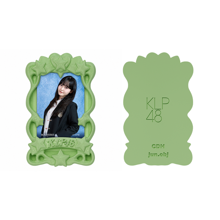 [CDH x KLP48] 3D Photocard Holder + Lanyard + 1 Signed Photocard