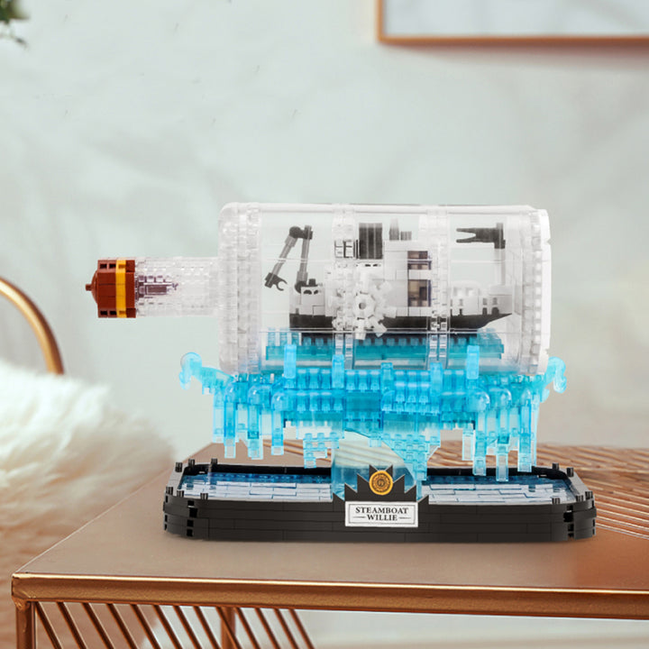 KOCO Drift Bottle Black and White Ship 964pcs | Isetan KL Online Store