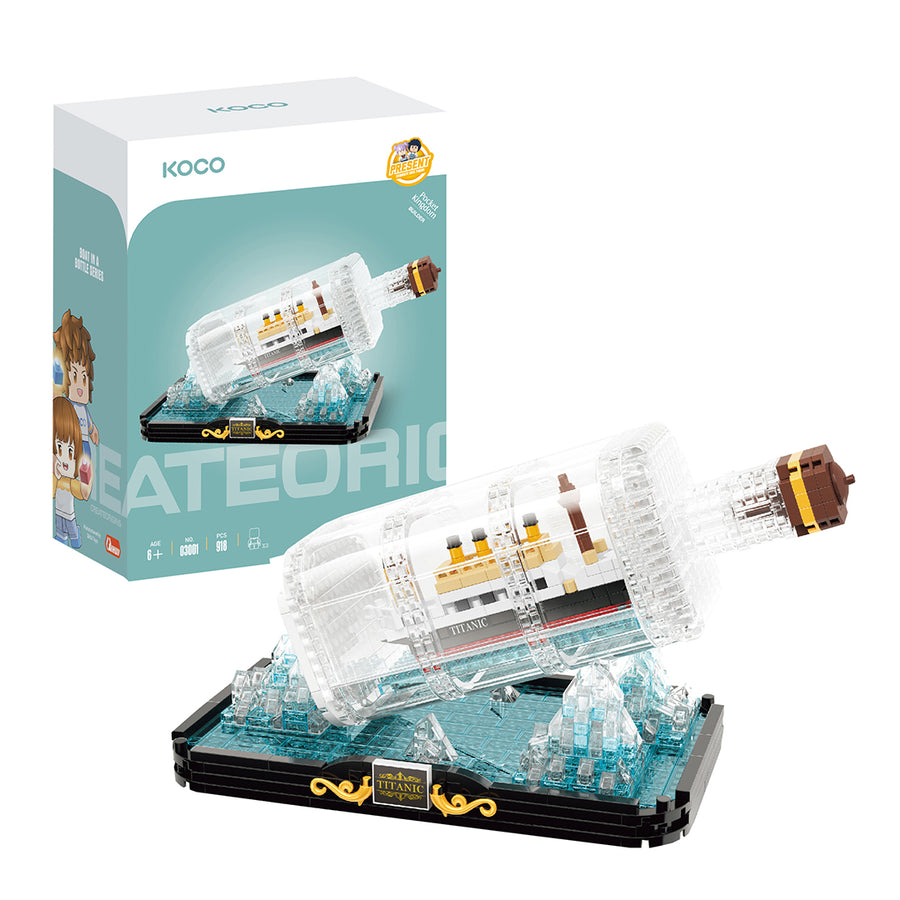 KOCO Drift Bottle Titanic 918pcs | Isetan KL Online Store