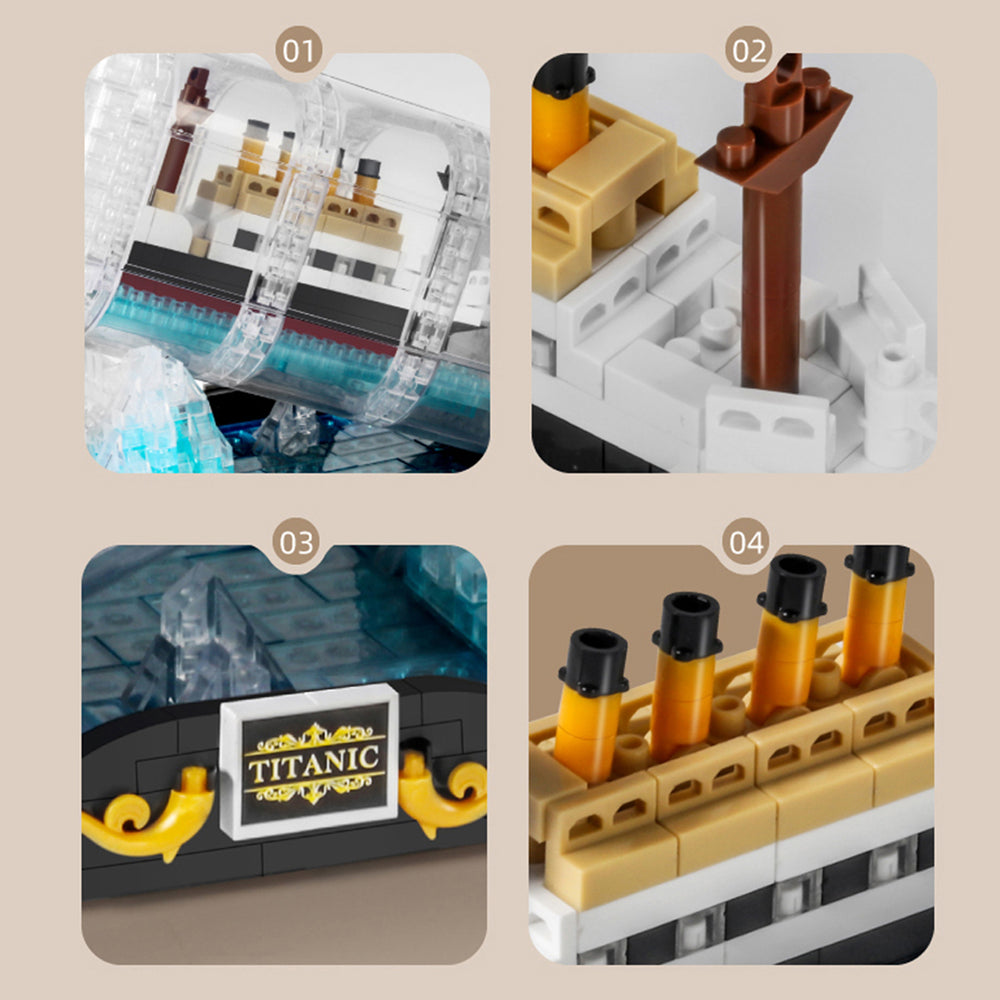 KOCO Drift Bottle Titanic 918pcs | Isetan KL Online Store