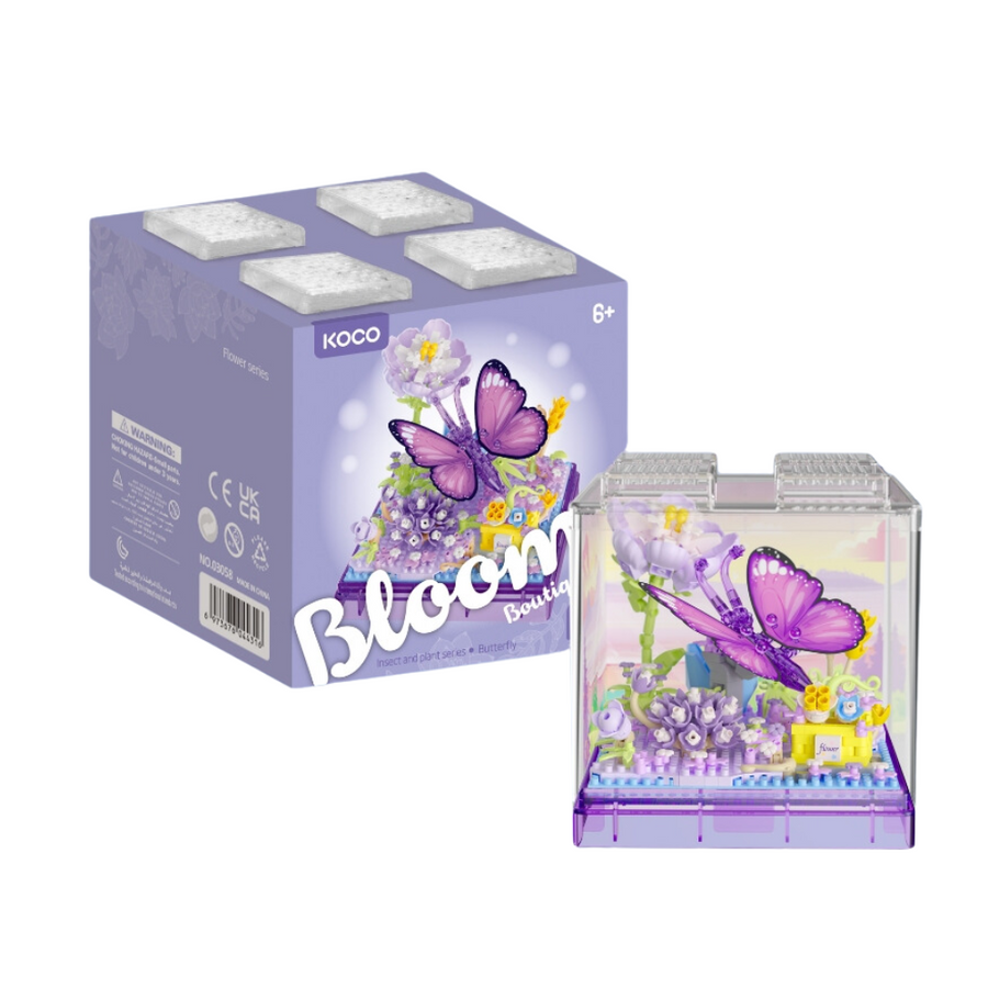 KOCO Insect n Plant Butterfly w Case 471pcs | Isetan KL Online Store