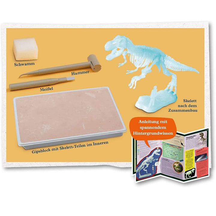 KOSMOS Stem Experiment Kit Fun Science Glow in the Dark T. REX | Isetan KL Online Store
