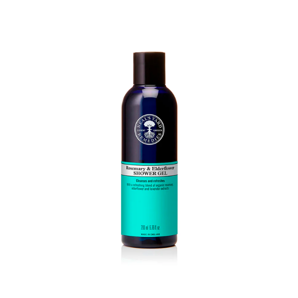 NEAL'S YARD REMEDIES Rosemary & Elderflower Shower Gel 200ml | Isetan KL Online Store