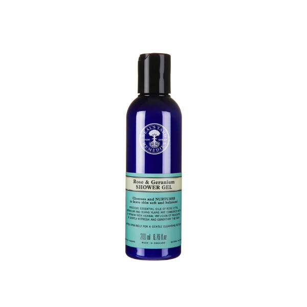 NEAL'S YARD REMEDIES Rose & Geranium Shower Gel 200ml | Isetan KL Online Store