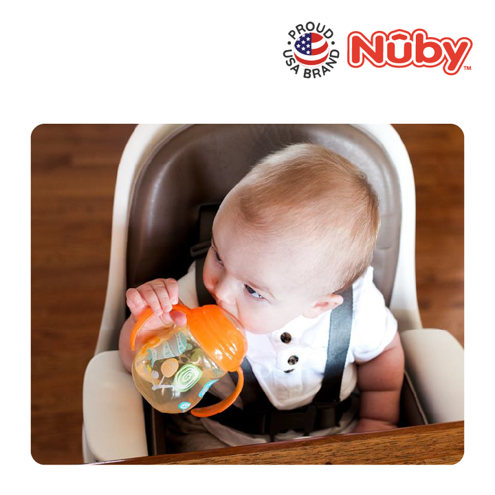NUBY NB10320 Grip N Flip Sippy Cup Assorted (270ml/9oz) | Isetan KL Online Store