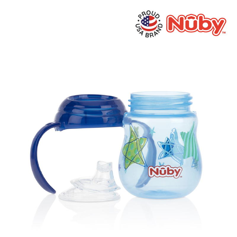 NUBY NB10320 Grip N Flip Sippy Cup Assorted (270ml/9oz) | Isetan KL Online Store