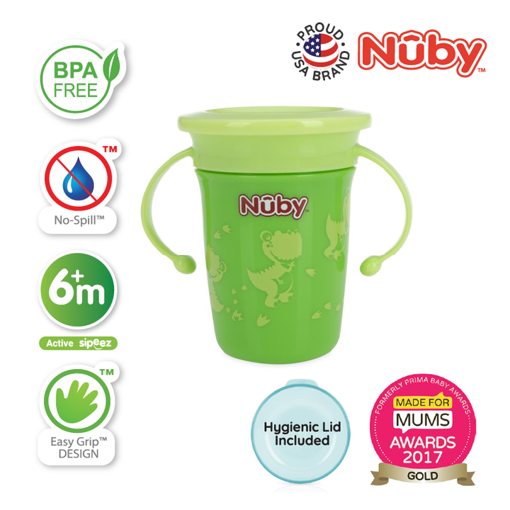 NUBY NB10410 360 Wonder Cup Assorted (240ml/8oz) | Isetan KL Online Store